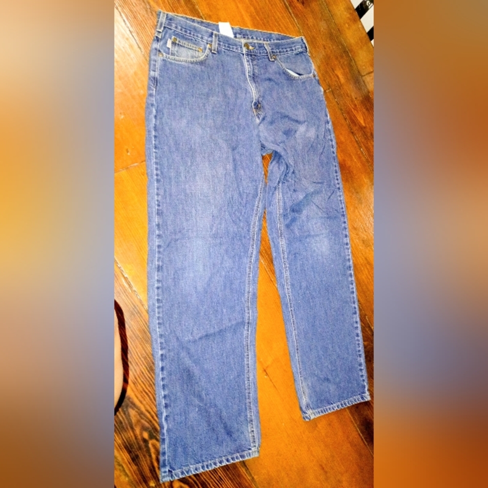 Carhartt Men's Distressed Straight Jeans 36/34